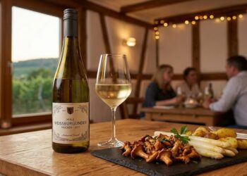 Kết hợp Weißburgunder (Pinot Blanc) Đức và Ẩm thực Địa phương