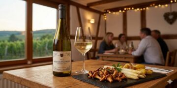 Kết hợp Weißburgunder (Pinot Blanc) Đức và Ẩm thực Địa phương